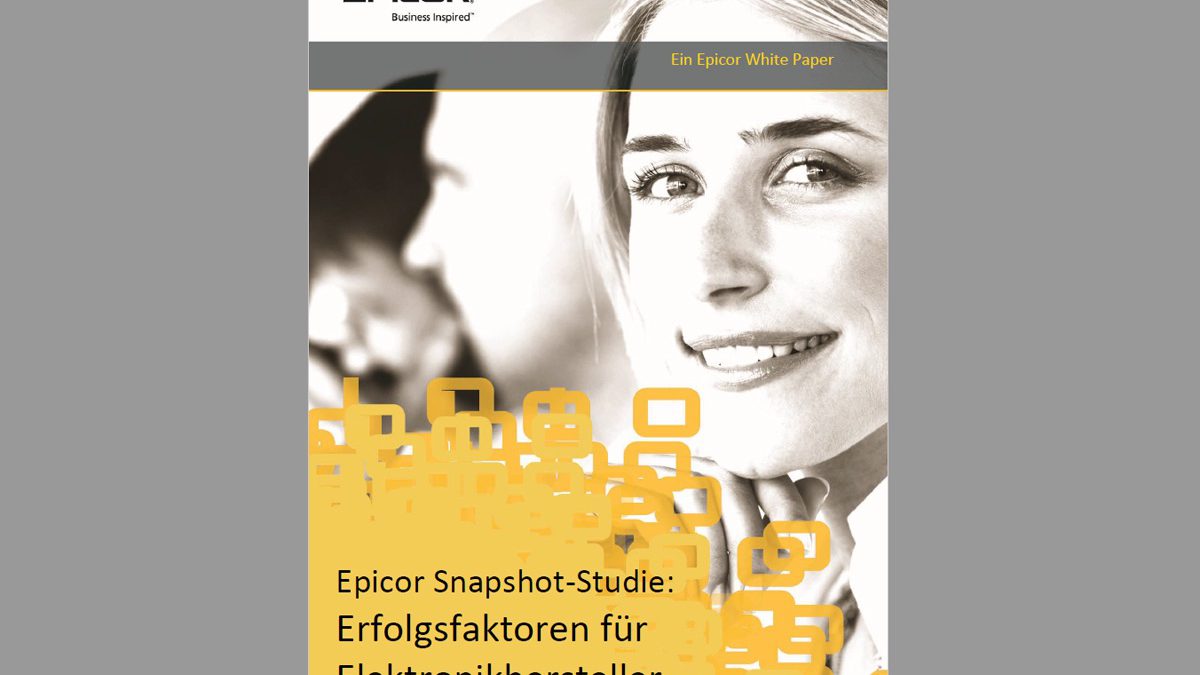 Was sind die Erfolgsfaktoren für Elektronikhersteller am Standort Deutschland - eine Marktanalyse von progress5 im Auftrag von Epicor.